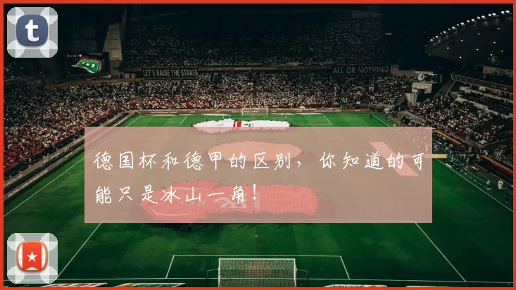 德国杯和德甲的区别，你知道的可能只是冰山一角！
